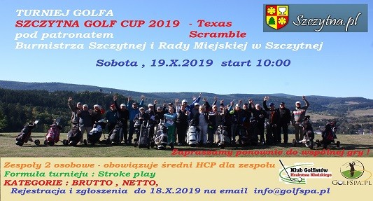 SZCZYTNA GOLF CUP 2019  